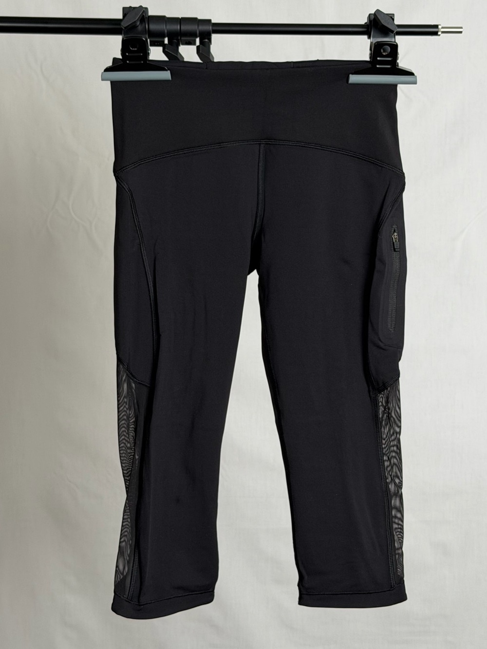 lululemon Black Capri Leggings size 4